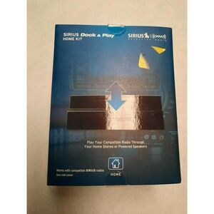 Sirius Satellite Radio XM Dock & Play Home Kit Model XADH1 NEW OPEN BOX